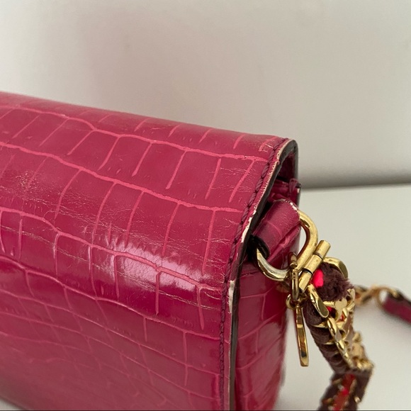 Stella McCartney Croc Pink Grace Bag - Picture 6 of 7
